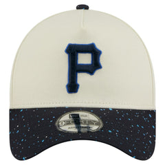 Pittsburgh Pirates Speckle A-Frame 9FORTY Adjustable Hat Cream