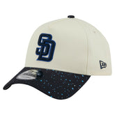 San Diego Padres Speckle A-Frame 9FORTY Adjustable Hat Cream