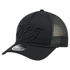 Detroit Tigers City Initial 9FORTY A-Frame M-Crown Adjustable Trucker Hat Black