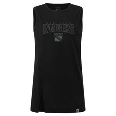 New York Rangers Levelwear Women's Influx Darkmoon Tank Top - Black Tank Top