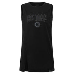 Boston Bruins Levelwear Women's Influx Darkmoon Tank Top - Black Tank Top