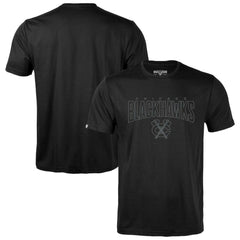 Chicago Blackhawks Levelwear Richmond Darkmoon T-Shirt - Black T-shirts