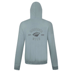 Minnesota Wild Levelwear Women's Waterfall Nightfall Pullover Hoodie - Gray Hoodies