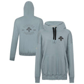 Florida Panthers Levelwear Women's Waterfall Nightfall Pullover Hoodie - Gray Hoodies