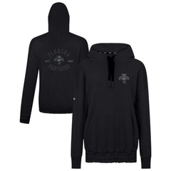Florida Panthers Levelwear Women's Waterfall Nightfall Pullover Hoodie - Black Hoodies