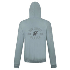 New Jersey Devils Levelwear Women's Waterfall Nightfall Pullover Hoodie - Gray Jerseys
