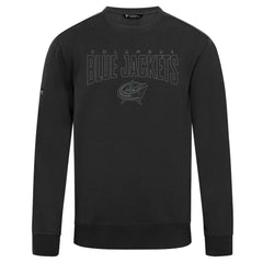 Columbus Blue Jackets Levelwear Zane Darkmoon Pullover Sweatshirt - Black Sweatshirts