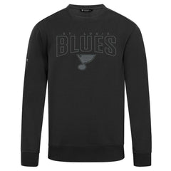 St. Louis Blues Levelwear Zane Darkmoon Pullover Sweatshirt - Black Sweatshirts