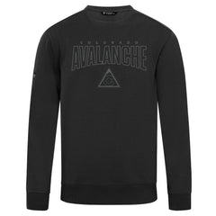 Colorado Avalanche Levelwear Zane Darkmoon Pullover Sweatshirt - Black Sweatshirts