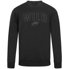 Minnesota Wild Levelwear Zane Darkmoon Pullover Sweatshirt - Black Sweatshirts