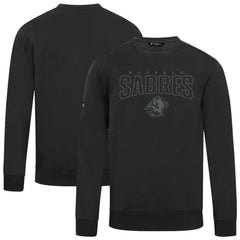 Buffalo Sabres Levelwear Zane Darkmoon Pullover Sweatshirt - Black Sweatshirts