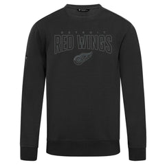 Detroit Red Wings Levelwear Zane Darkmoon Pullover Sweatshirt - Black Sweatshirts