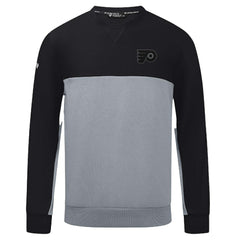 Philadelphia Flyers Levelwear Legacy Nightfall Pullover Sweatshirt - Black/Gray Sweatshirts