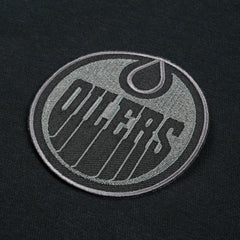 Edmonton Oilers Levelwear Legacy Nightfall Pullover Sweatshirt - Black/Gray Sweatshirts