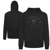 Edmonton Oilers Levelwear Podium Abyssal Pullover Hoodie - Black Hoodies