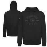 Philadelphia Flyers Levelwear Podium Abyssal Pullover Hoodie - Black Hoodies