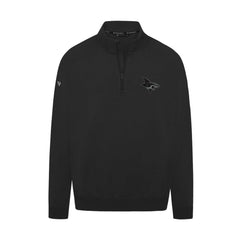 San Jose Sharks Levelwear Murray Nightfall Quarter-Zip Jacket - Black Jackets