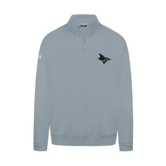 San Jose Sharks Levelwear Murray Nightfall Quarter-Zip Jacket - Gray Jackets