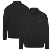 Detroit Red Wings Levelwear Murray Nightfall Quarter-Zip Jacket - Black Jackets