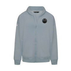 Edmonton Oilers Levelwear Uphill Abyssal Full-Zip Hoodie - Gray Hoodies