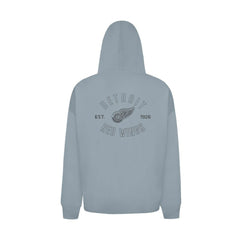 Detroit Red Wings Levelwear Uphill Abyssal Full-Zip Hoodie - Gray Hoodies