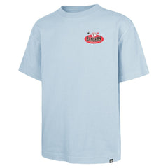 Texas Rangers Ice Cream Parlor Foundation T-Shirt Light Blue