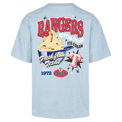 Texas Rangers Ice Cream Parlor Foundation T-Shirt Light Blue