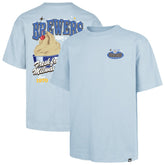 Milwaukee Brewers Ice Cream Parlor Foundation T-Shirt Light Blue