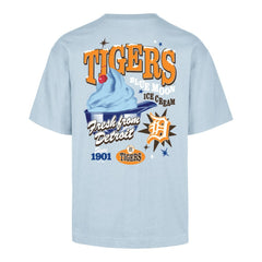 Detroit Tigers Ice Cream Parlor Foundation T-Shirt Light Blue