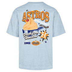 Houston Astros Ice Cream Parlor Foundation T-Shirt Light Blue