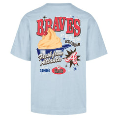 Atlanta Braves Ice Cream Parlor Foundation T-Shirt Light Blue