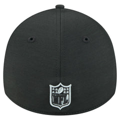 Las Vegas Raiders New Era Stripes 39THIRTY Flex Hat - Black on sale