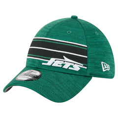 New York Jets New Era Stripes 39THIRTY Flex Hat - Green discount