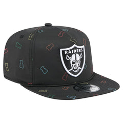 Las Vegas Raiders New Era Gummy Golfer Snapback Hat - Black sale