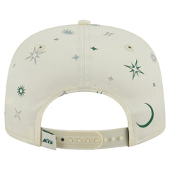 New York Jets New Era Celestial Golfer Snapback Hat - Cream outlet