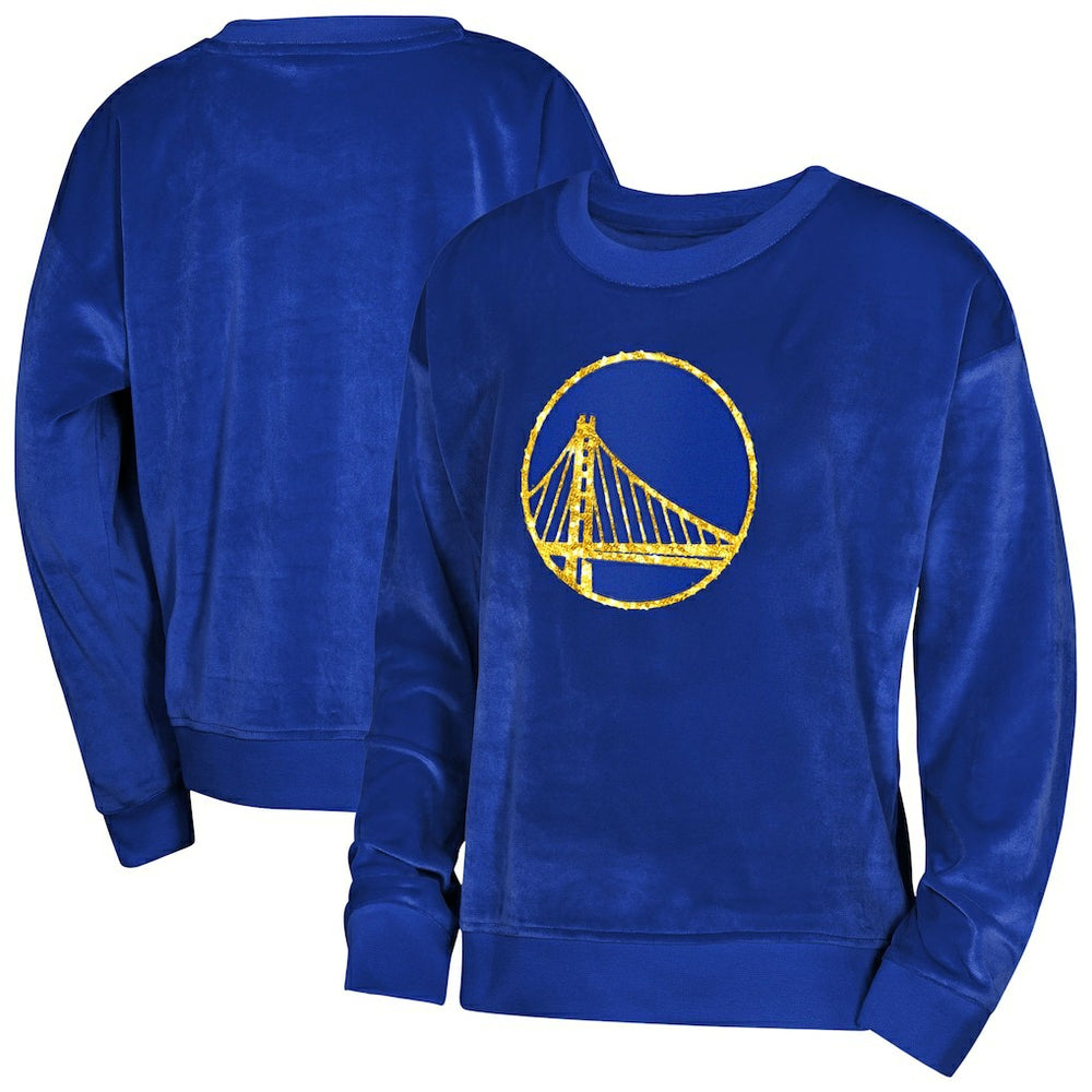 Golden State Warriors Outerstuff Youth Girls Step Back Sweatshirt sale - Royal sale