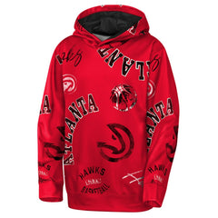 Atlanta Hawks Outerstuff Youth Moving Violation Hoodie - Red sale