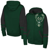 Milwaukee Bucks Outerstuff Youth Straight to the League Full-Zip Hoodie - Hunter Green online