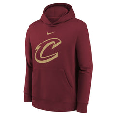 Cleveland Cavaliers Youth 2025/26 Club Fleece Hoodie sale - Wine on sale