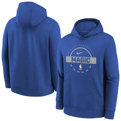 Orlando Magic Youth 2025/26 Club Fleece Practice Hoodie - Blue on sale