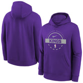 Sacramento Kings Youth 2025/26 Club Fleece Practice Hoodie - Purple online