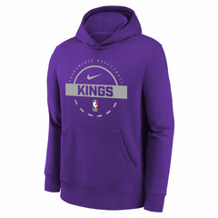 Sacramento Kings Youth 2025/26 Club Fleece Practice Hoodie - Purple online