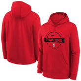 Toronto Raptors Youth 2025/26 Club Fleece Practice Hoodie - Red cheap