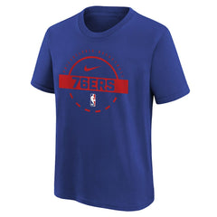 Philadelphia 76ers Youth Practice T-Shirt - Royal shop