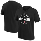 Brooklyn Nets Youth Practice T-Shirt - Black outlet
