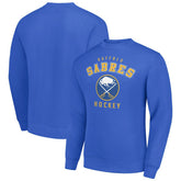 Buffalo Sabres Men's Starter Team Logo Fleece Pullover Sweatshirt - Royal Sweatshirts