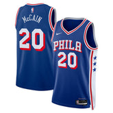 Jared McCain Philadelphia 76ers Swingman Jersey - Icon Edition - Royal outlet