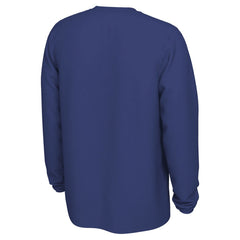 Golden State Warriors 2025/26 On-Court Flare Dri-FIT Practice Long Sleeve Tri-Blend T-Shirt sale - Royal for sale