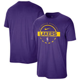 Los Angeles Lakers Authentic Practice T-Shirt - Purple discount