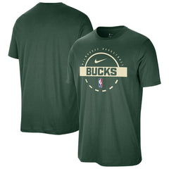 Milwaukee Bucks Authentic Practice T-Shirt - Hunter Green for sale
